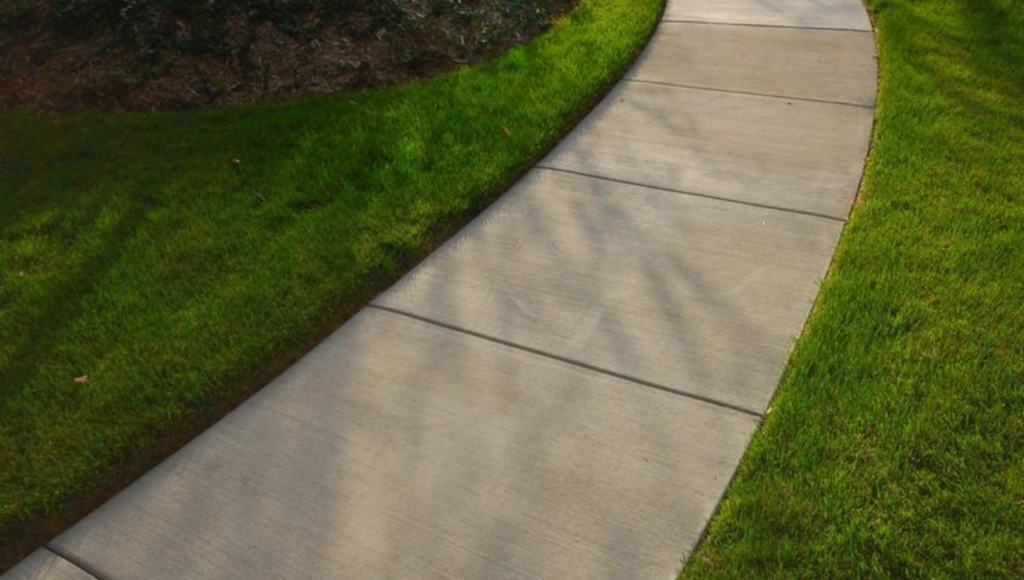 concrete pathway