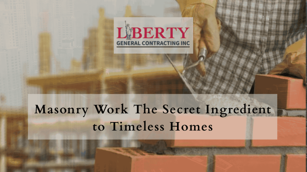 Masonry Work nyc