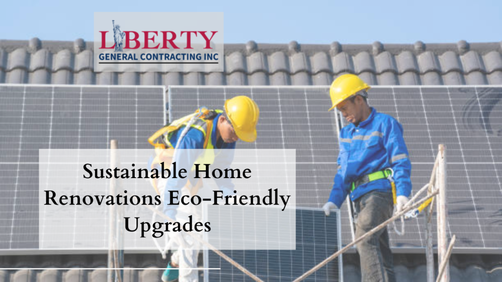 Sustainable home renovations