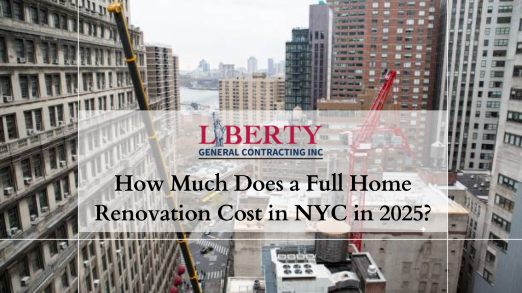 Home Renovation Cost in NYC