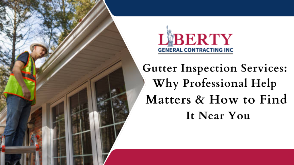 professional gutter inspection services