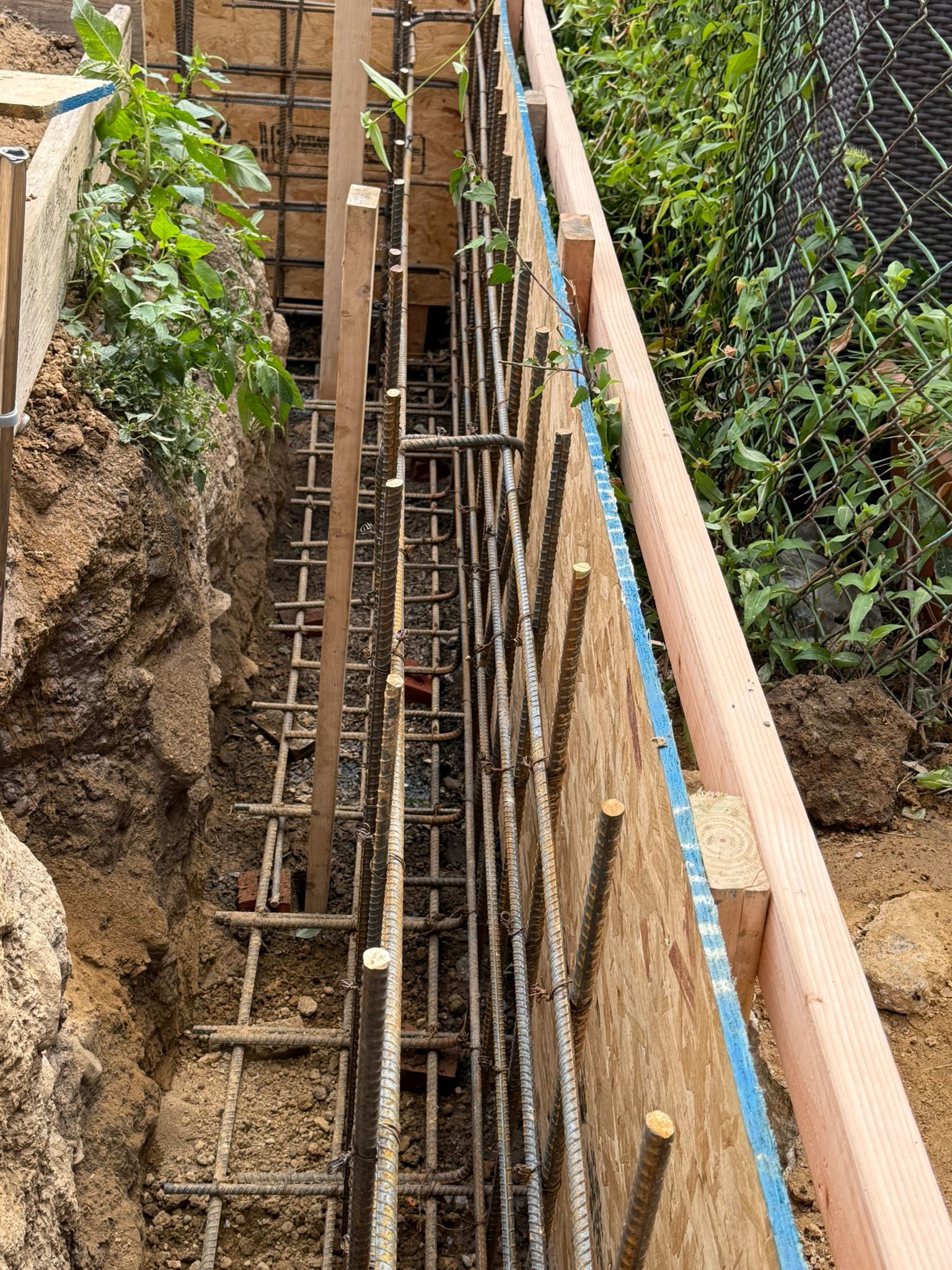 concrete foundation bronx house addition