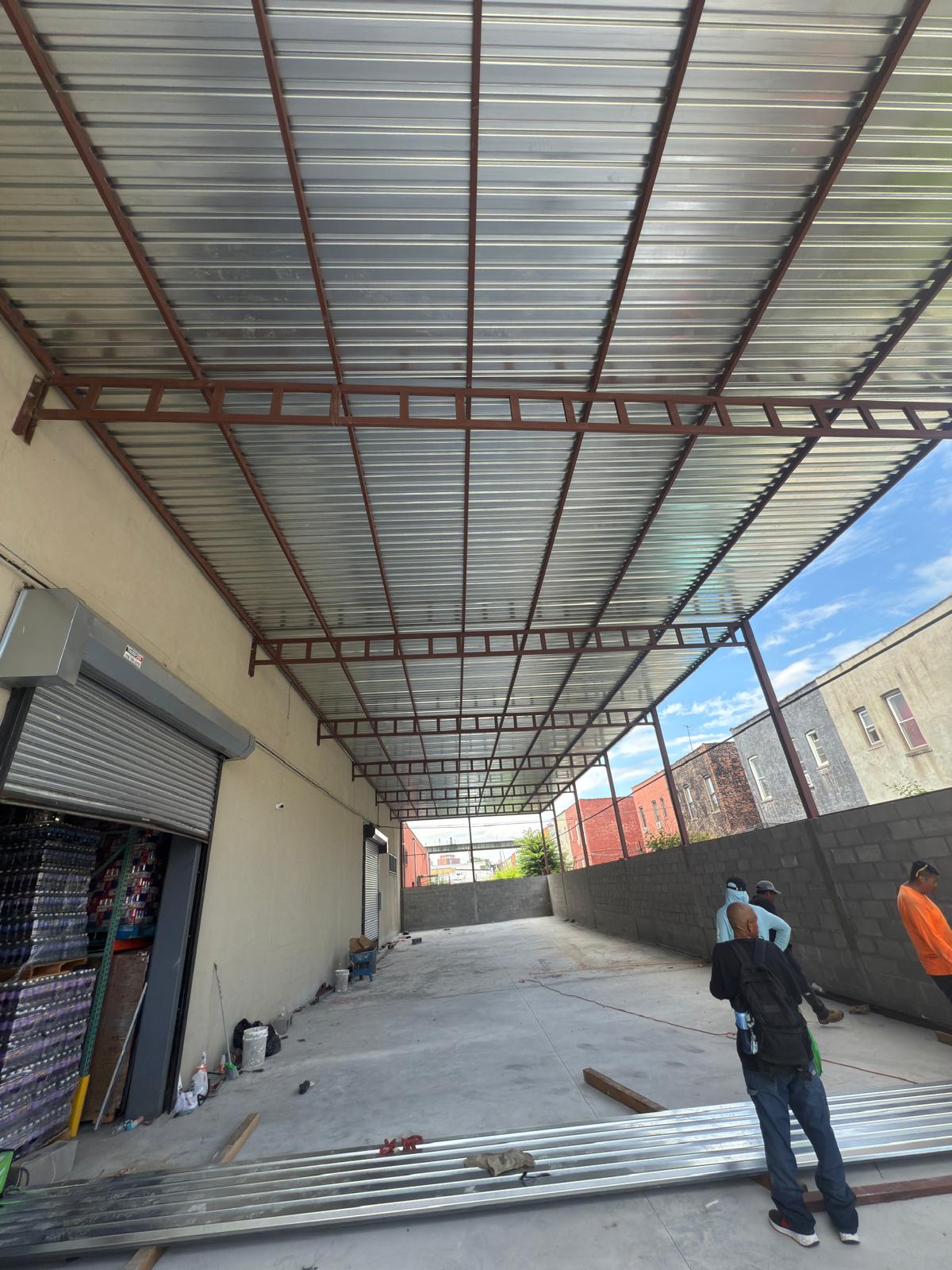 steel fabrication bronx warehouse construction
