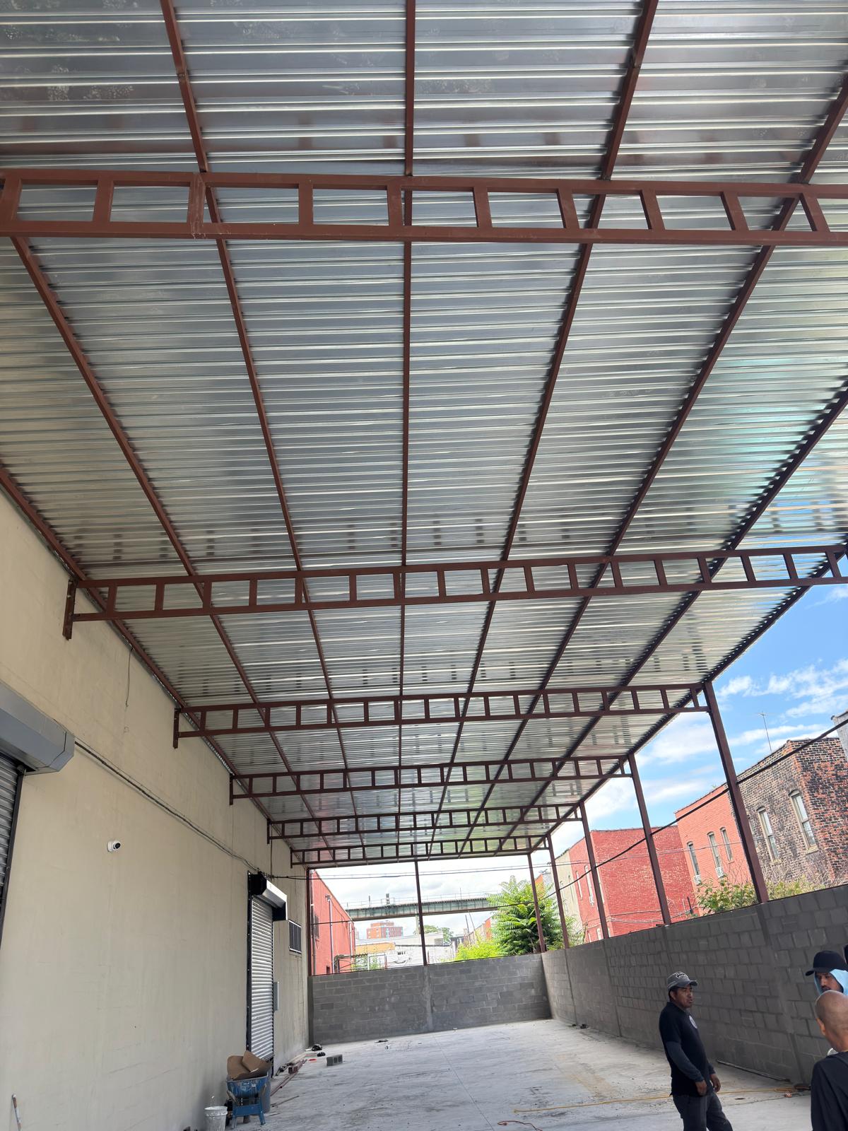 steel fabrication bronx warehouse construction project
