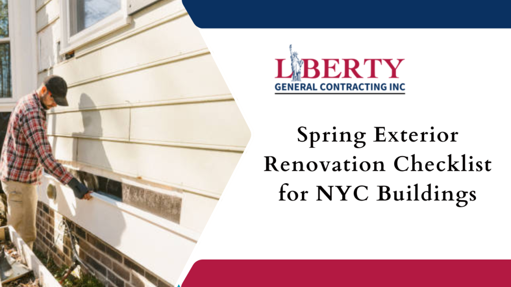 Spring Exterior Renovation Checklist for NYC Buildings