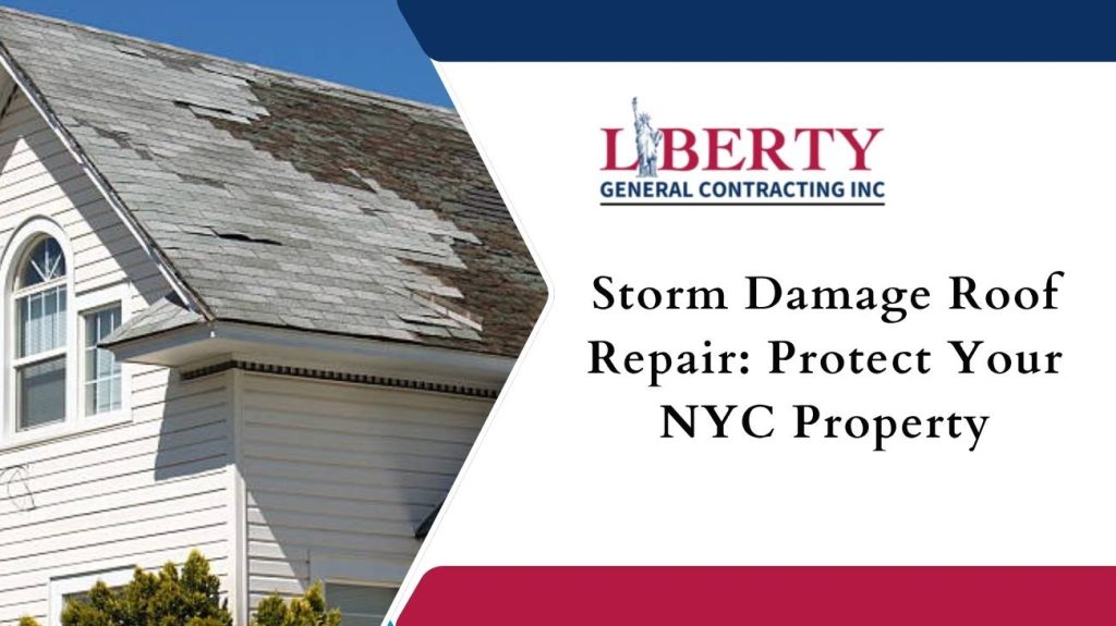 storm damage roof repair nyc