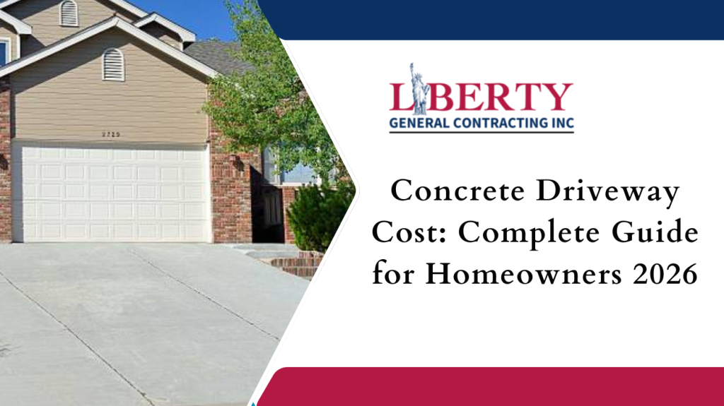 concrete driveway cost nyc